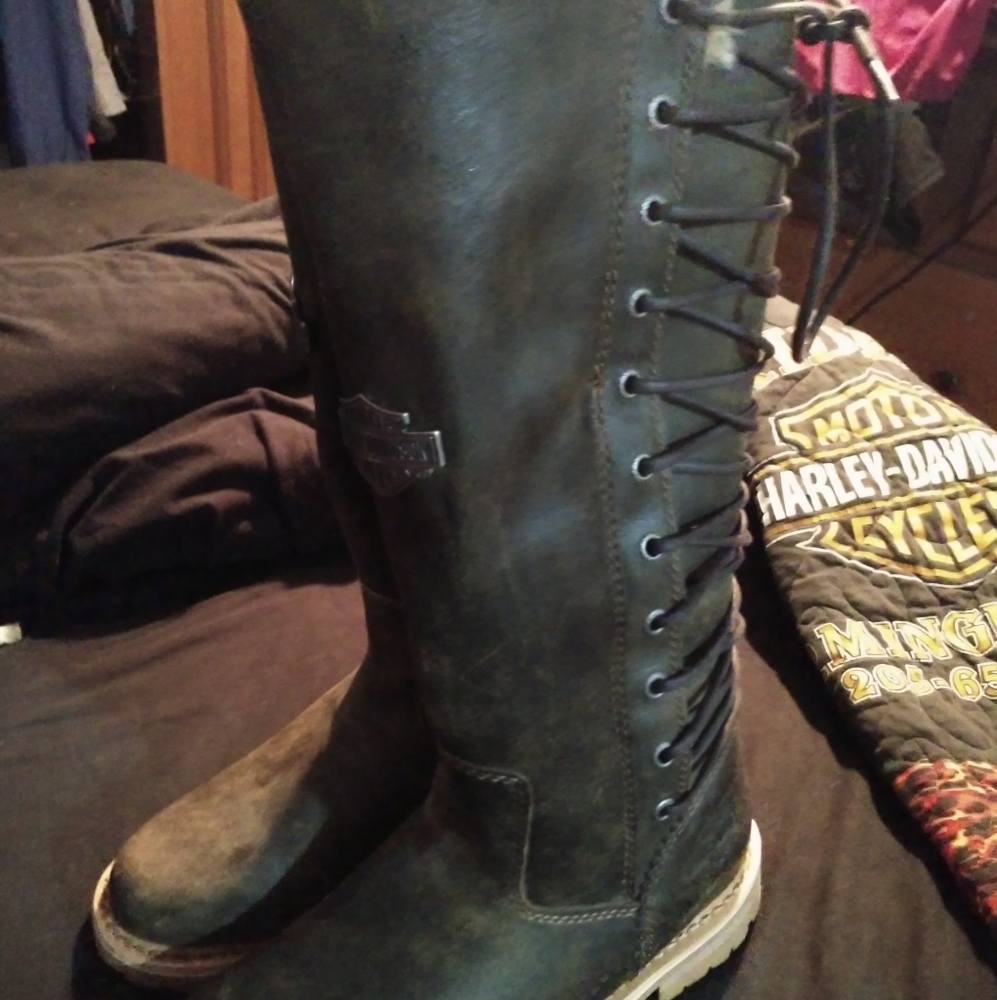 Harley Davidson riding boots